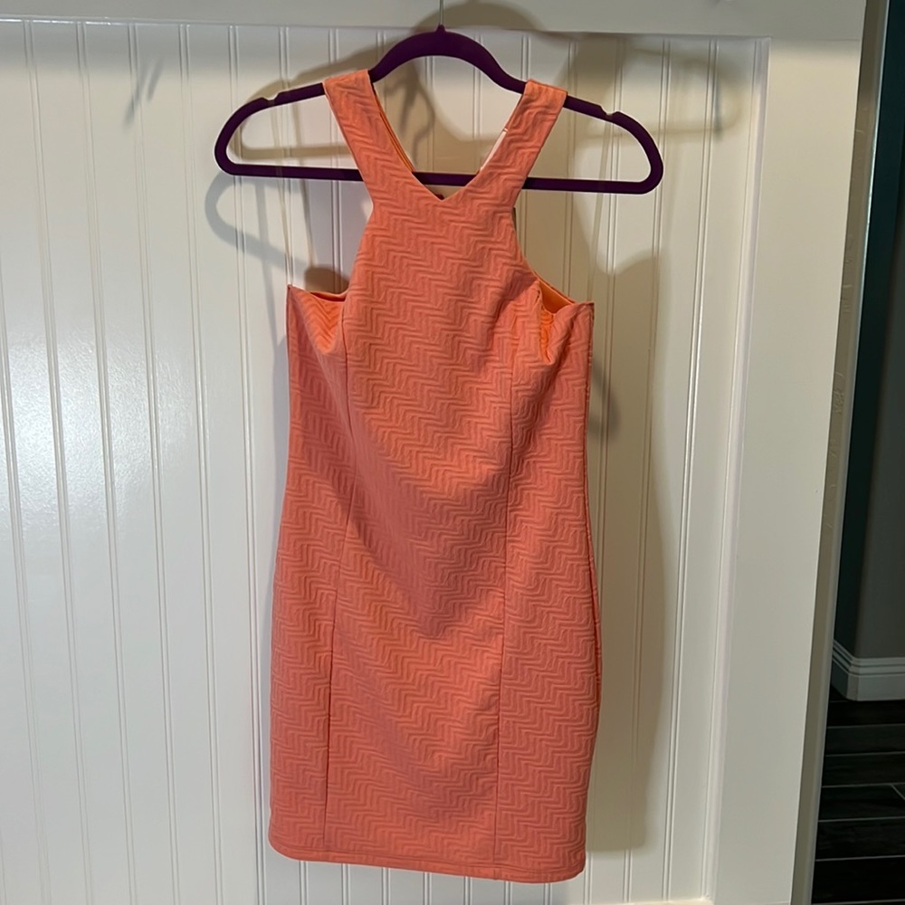 Coral Going Out Dress Size L NWT